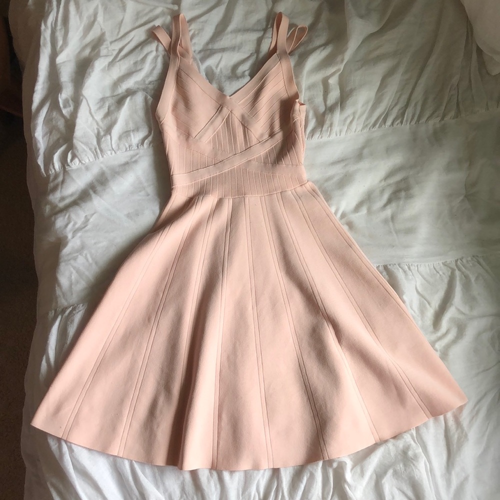 Guess fit and flare dress